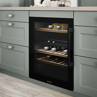 Quadratisches Stimmungs-Küchenbild