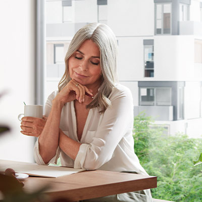 Quadratisches Stimmungs-Küchenbild